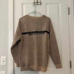 White Fox Boutique X Sarah’s Day oversized crew